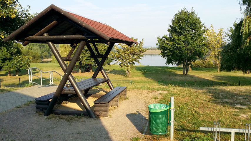 Campingplatz an der Elbe