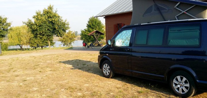 Campingplatz an der Elbe