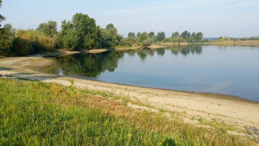 Campingplatz an der Elbe