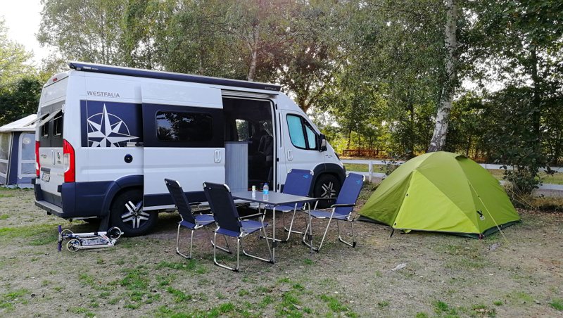 Camping auf Lolland Falster