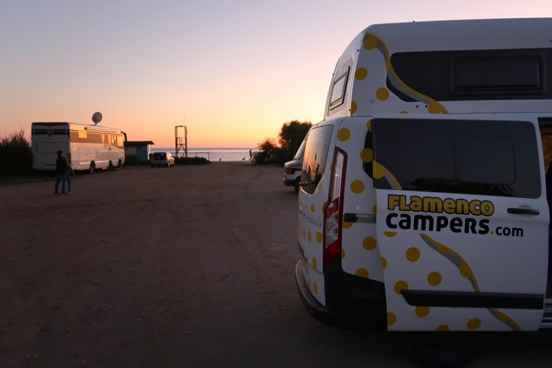 Wintercamping Spanien Schiebetür Wintercamping Spanien 04