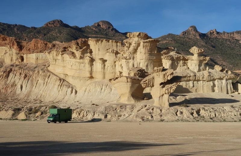 Wintercamping Spanien Felsen Wintercamping Spanien 19
