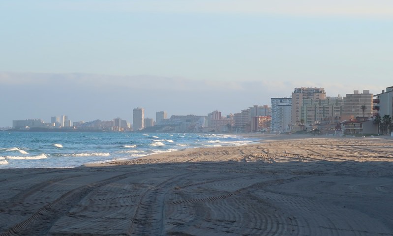 Wintercamping Spanien La Manga Ozean Wintercamping Spanien 36