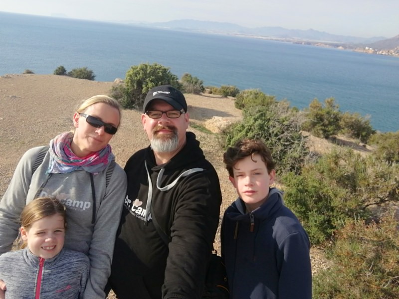 Wintercamping Spanien Familie Berg Wintercamping Spanien 25
