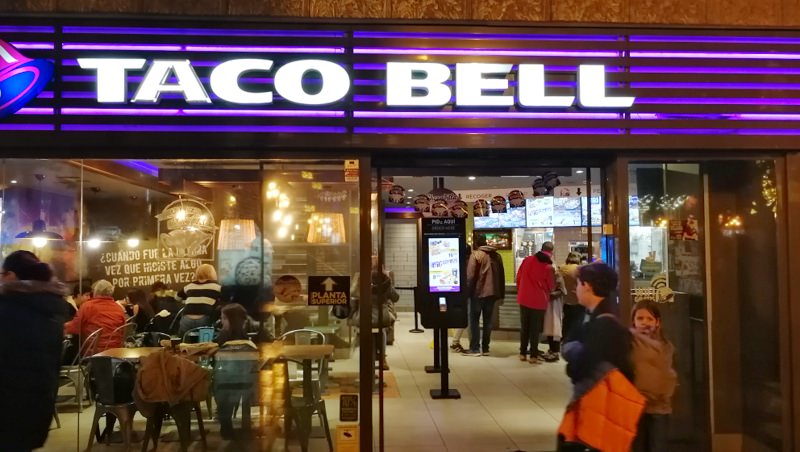 Spanien mit dem Wohnmobil Valencia Taco Bell