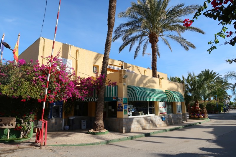 Camping Südspanien 07 Camping Südspanien Rezeption Mazarron