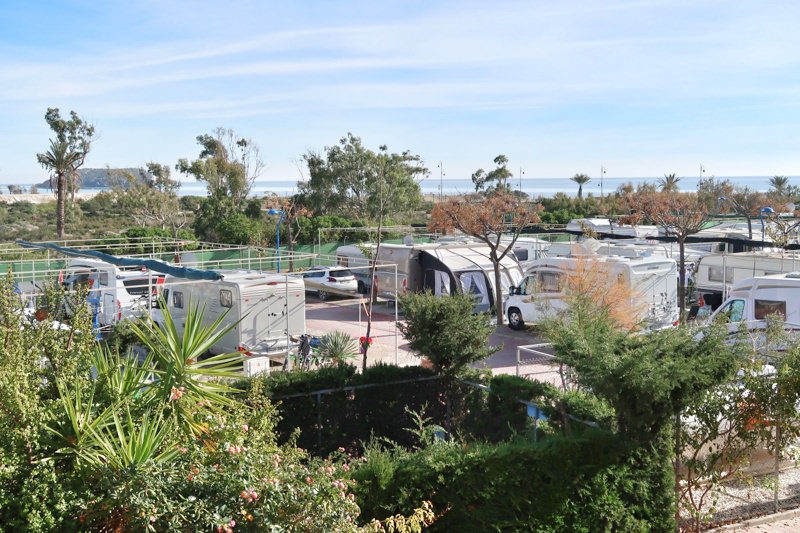 Camping Südspanien 15 Camping Südspanien Platzblick Mazarron