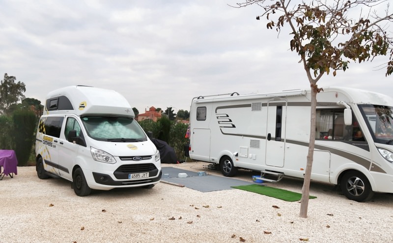 Camping Südspanien 22 Camping Südspanien Klein gegen Groß