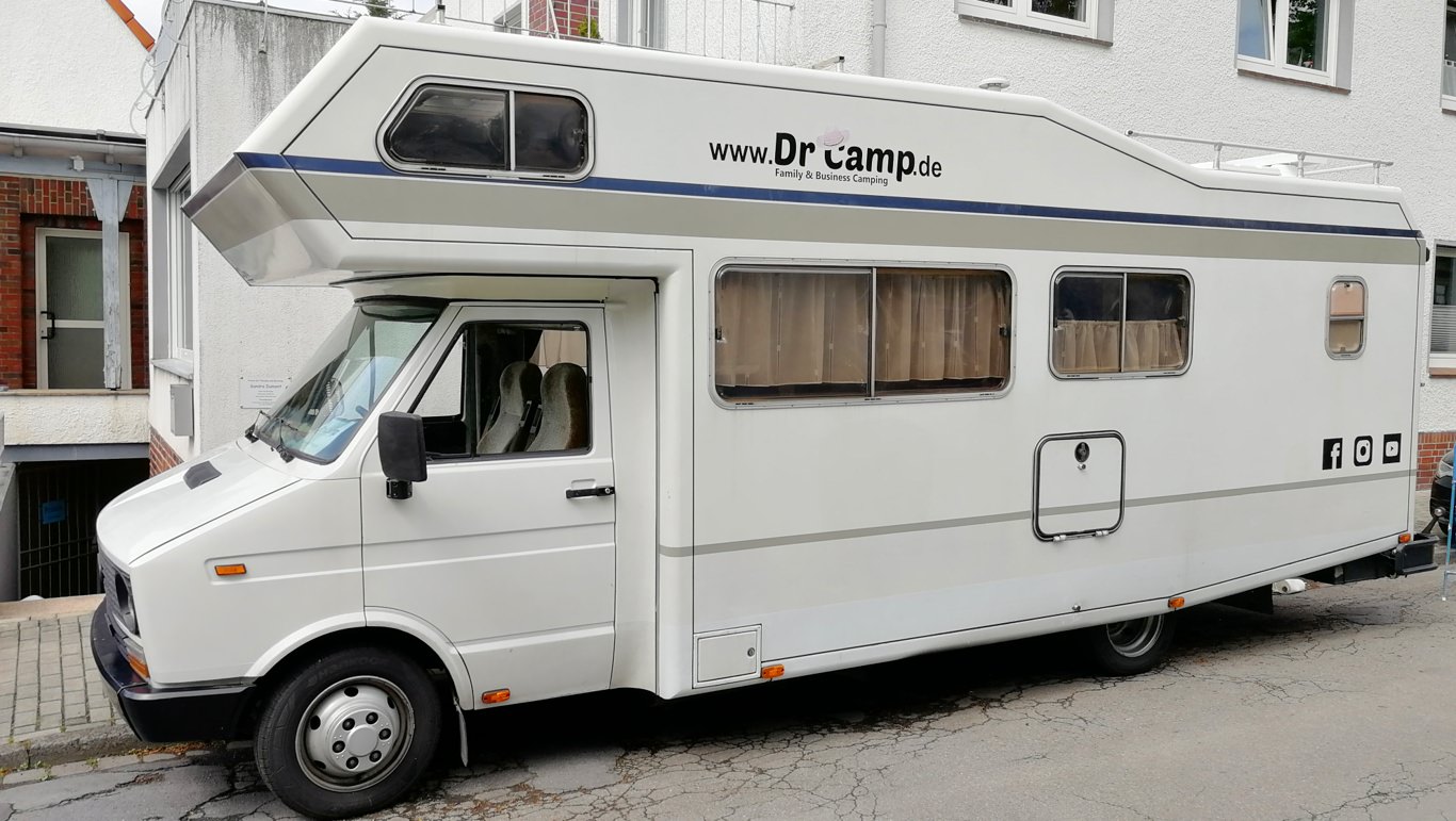 Niesmann Clou Fahrerseite Niesmann Clou Wohnmobil Seitenansicht