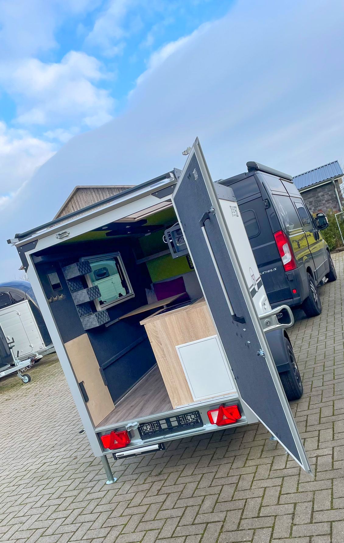 7even50 Camper 04 Minicamper offene Hecktür